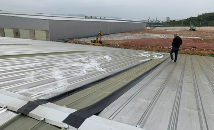 武江厂房屋面防水维修案例